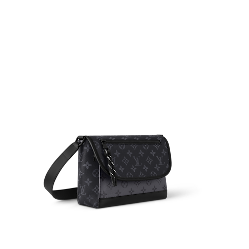 Sac Pulse Messenger Monogram Eclipse Homme Sacs Tous les sacs | LOUIS VUITTON (Zoom produit)