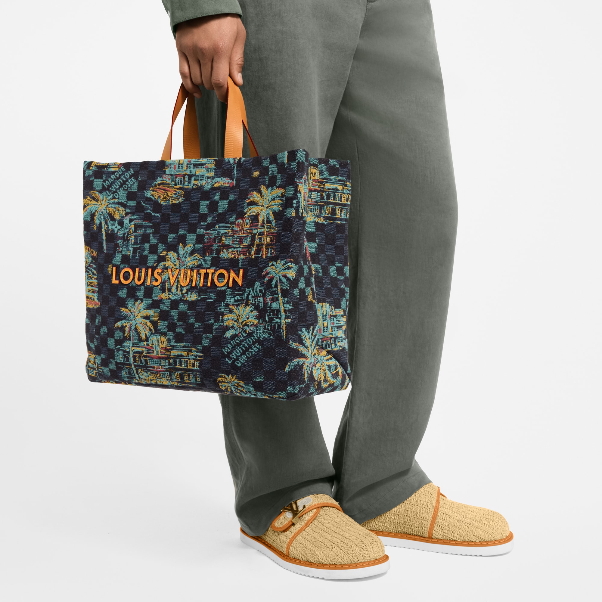 Sac Shopper MM Autres Damier Sacs et Petite Maroquinerie Sacs Homme Nouveautés | LOUIS VUITTON (Zoom produit)