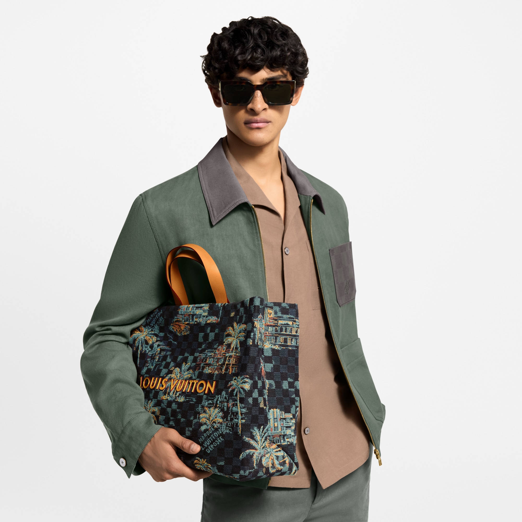 Sac Shopper MM Autres Damier Sacs et Petite Maroquinerie Sacs Homme Nouveautés | LOUIS VUITTON (Zoom produit)