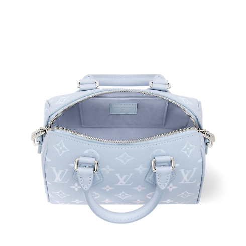 Sac Speedy 20 Bandoulière Cuir Monogram Empreinte Femme Nouveautés Femme } | LOUIS VUITTON (Zoom produit)