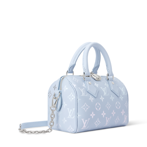 Sac Speedy 20 Bandoulière Cuir Monogram Empreinte Femme Nouveautés Femme } | LOUIS VUITTON (Zoom produit)