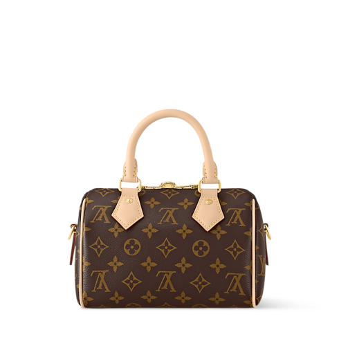 Sac Speedy Bandoulière 20 Toile Monogram Cadeaux Cadeaux pour Elle } | LOUIS VUITTON (Zoom produit)