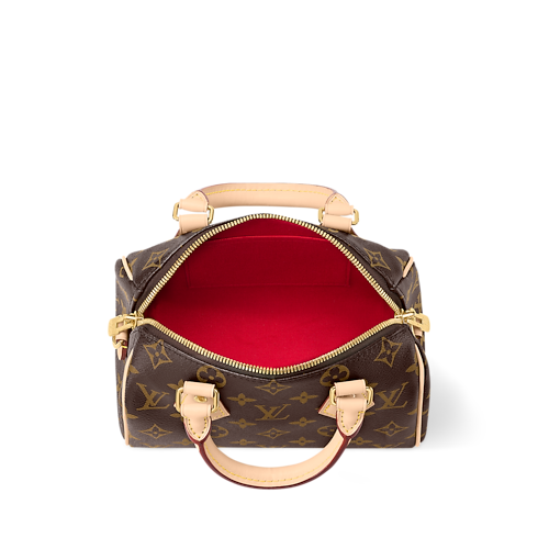 Sac Speedy Bandoulière 20 Toile Monogram Cadeaux Cadeaux pour Elle } | LOUIS VUITTON (Zoom produit)