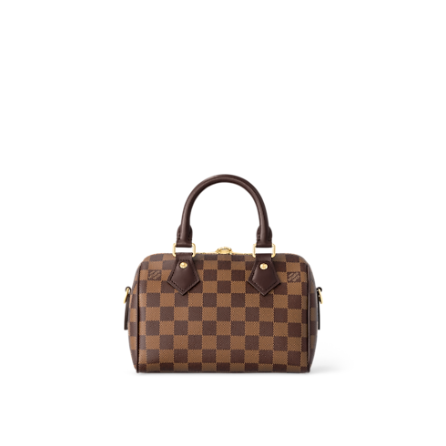 Sac Speedy Bandoulière 20 Toile Damier Ébène Sacs et Petite Maroquinerie Sacs Femme Sacs Iconiques | LOUIS VUITTON (Zoom produit)