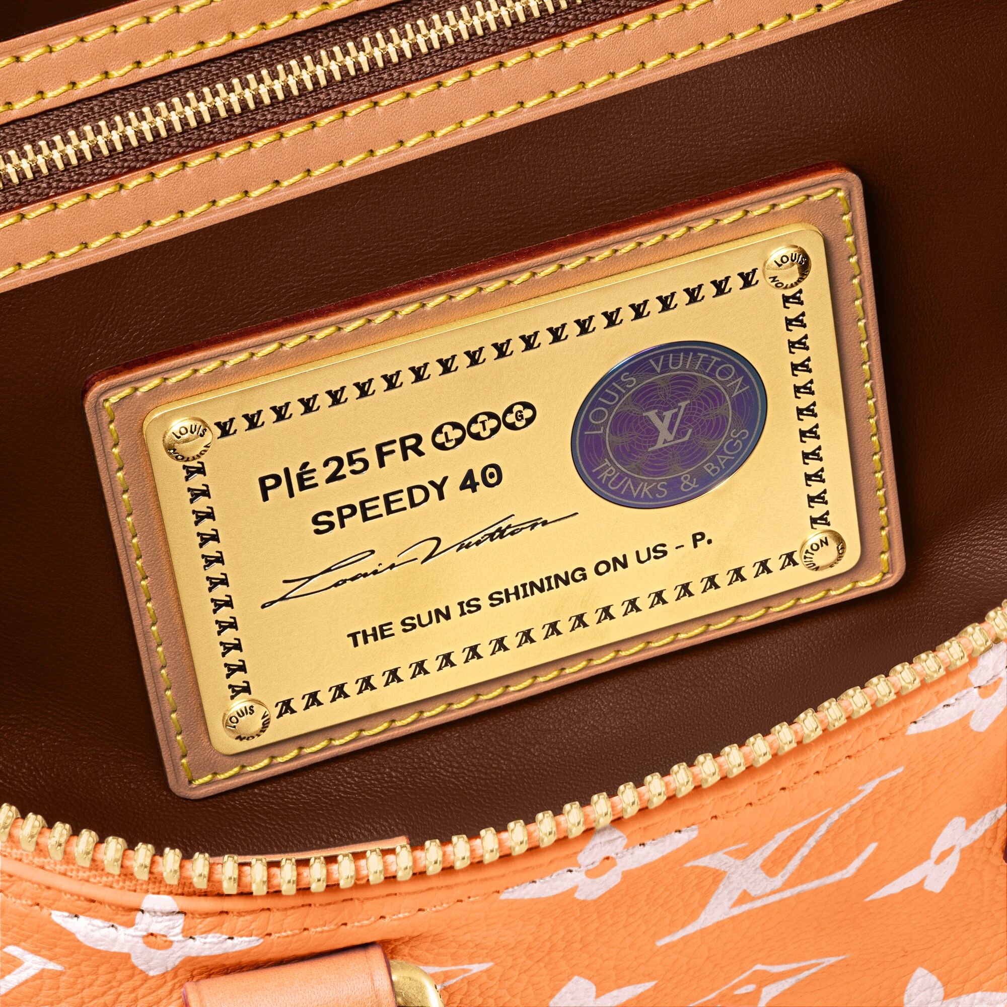 Sac Speedy P9 Bandoulière 40 H40 Les Extraordinaires Maroquinerie et voyage Speedy P9 | LOUIS VUITTON (Zoom produit)