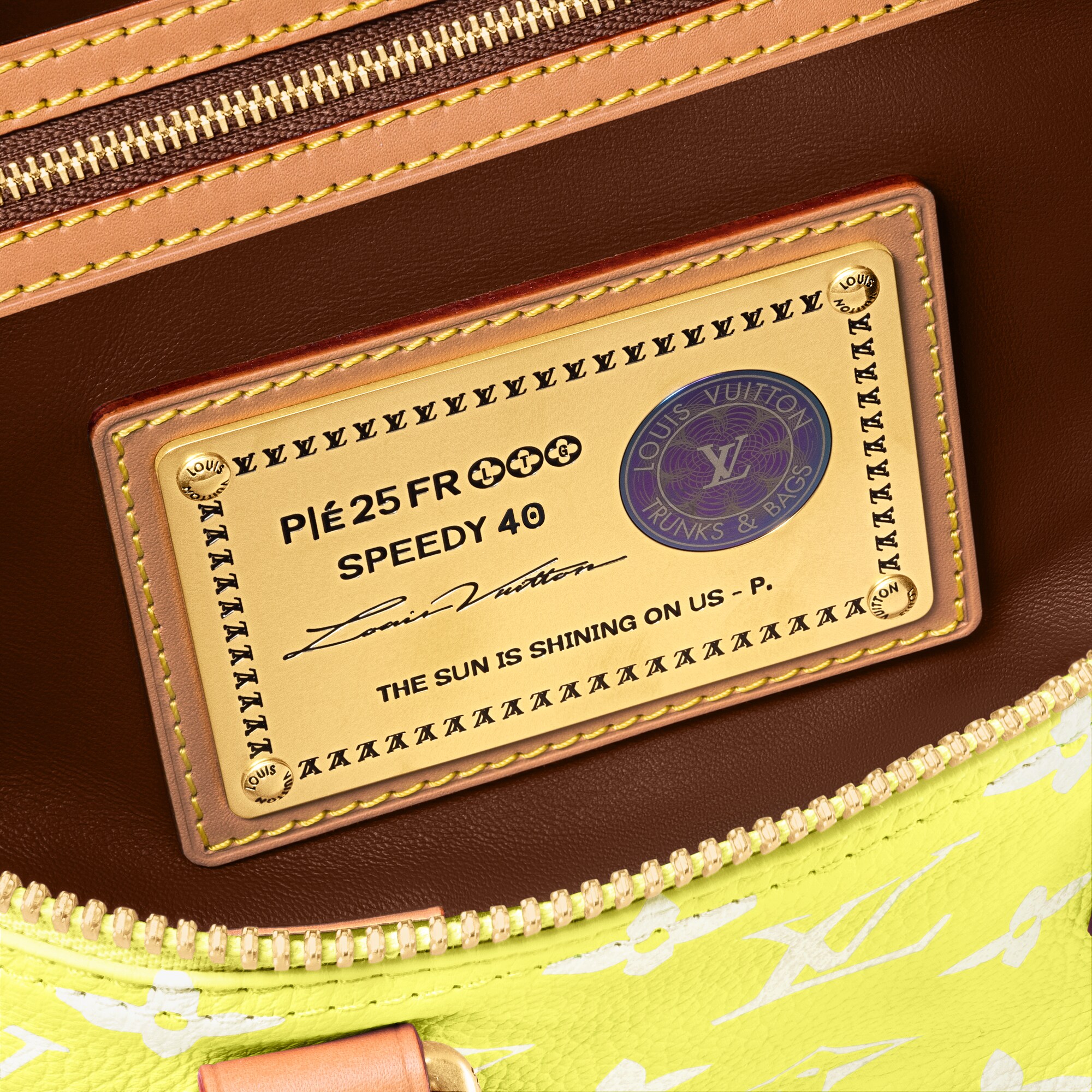 Sac Speedy P9 Bandoulière 40 H40 Les Extraordinaires Maroquinerie et voyage Speedy P9 | LOUIS VUITTON (Zoom produit)