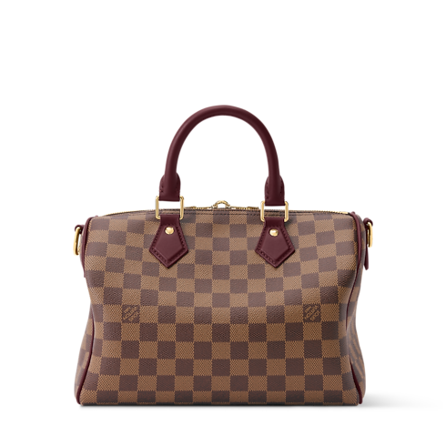 Sac Speedy Soft 25 Toile Damier Ébène Femme Sacs à main Sacs à main | LOUIS VUITTON (Zoom produit)