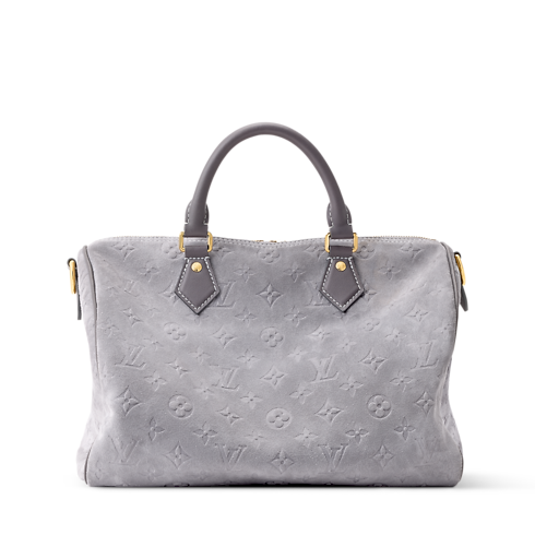 Sac Speedy Soft 30 Cuir Monogram Empreinte Femme Sacs à main Sacs à main | LOUIS VUITTON (Zoom produit)