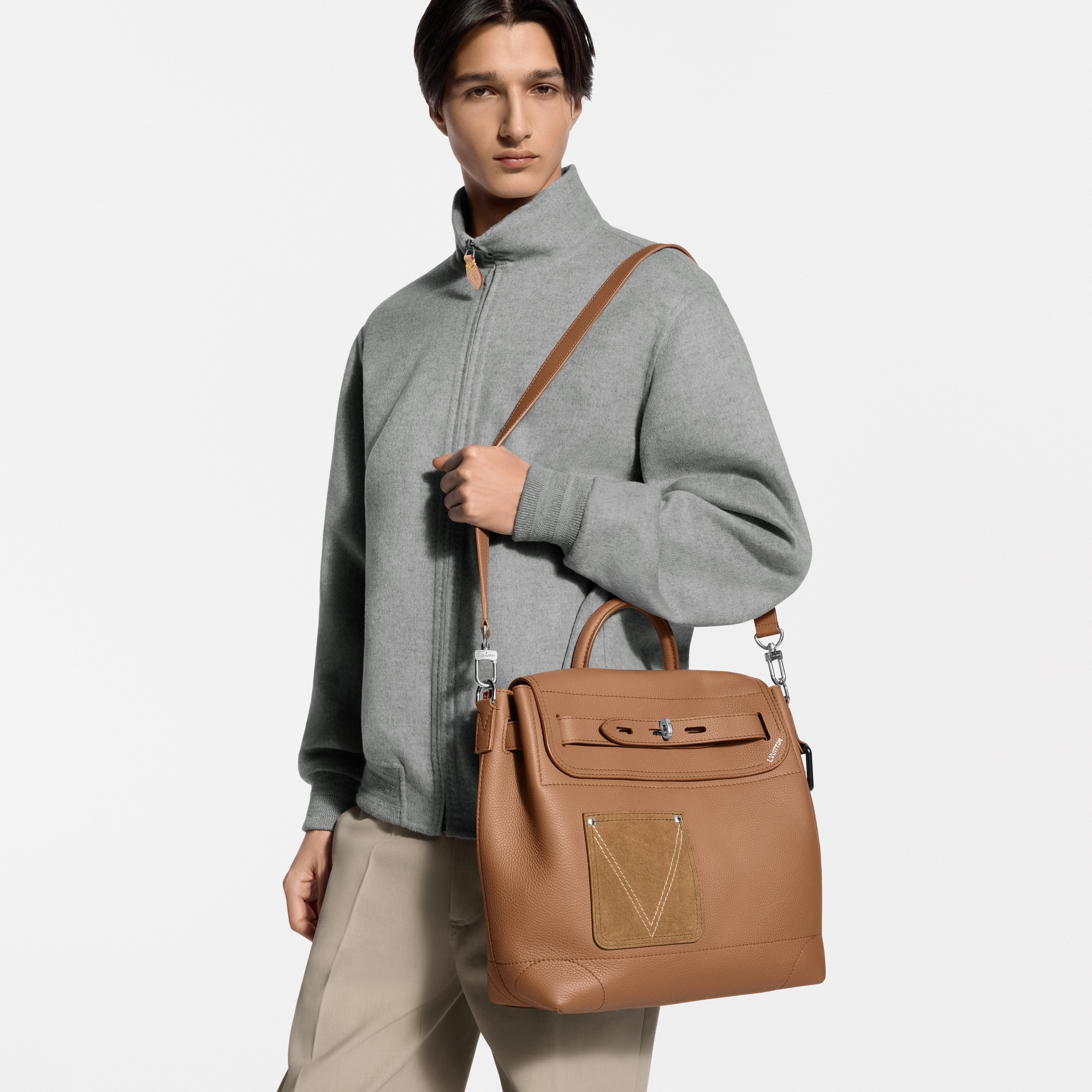 Sac Steamer 30 H38 Sacs et Petite Maroquinerie Sacs Homme Icônes LV | LOUIS VUITTON (Zoom produit)