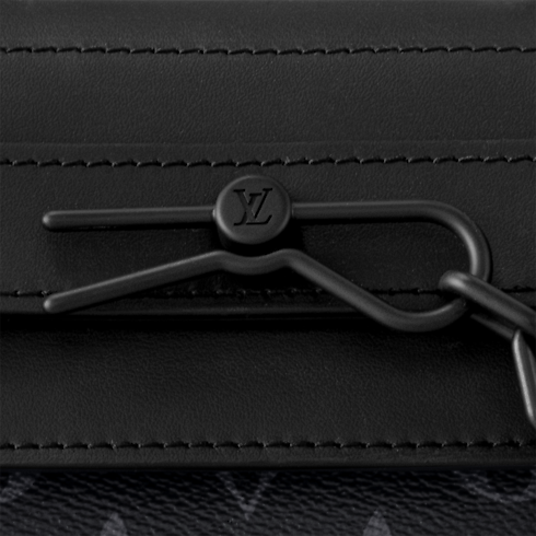 Sac Steamer PM Monogram Eclipse Homme Sacs Toutes les collections | LOUIS VUITTON (Zoom produit)