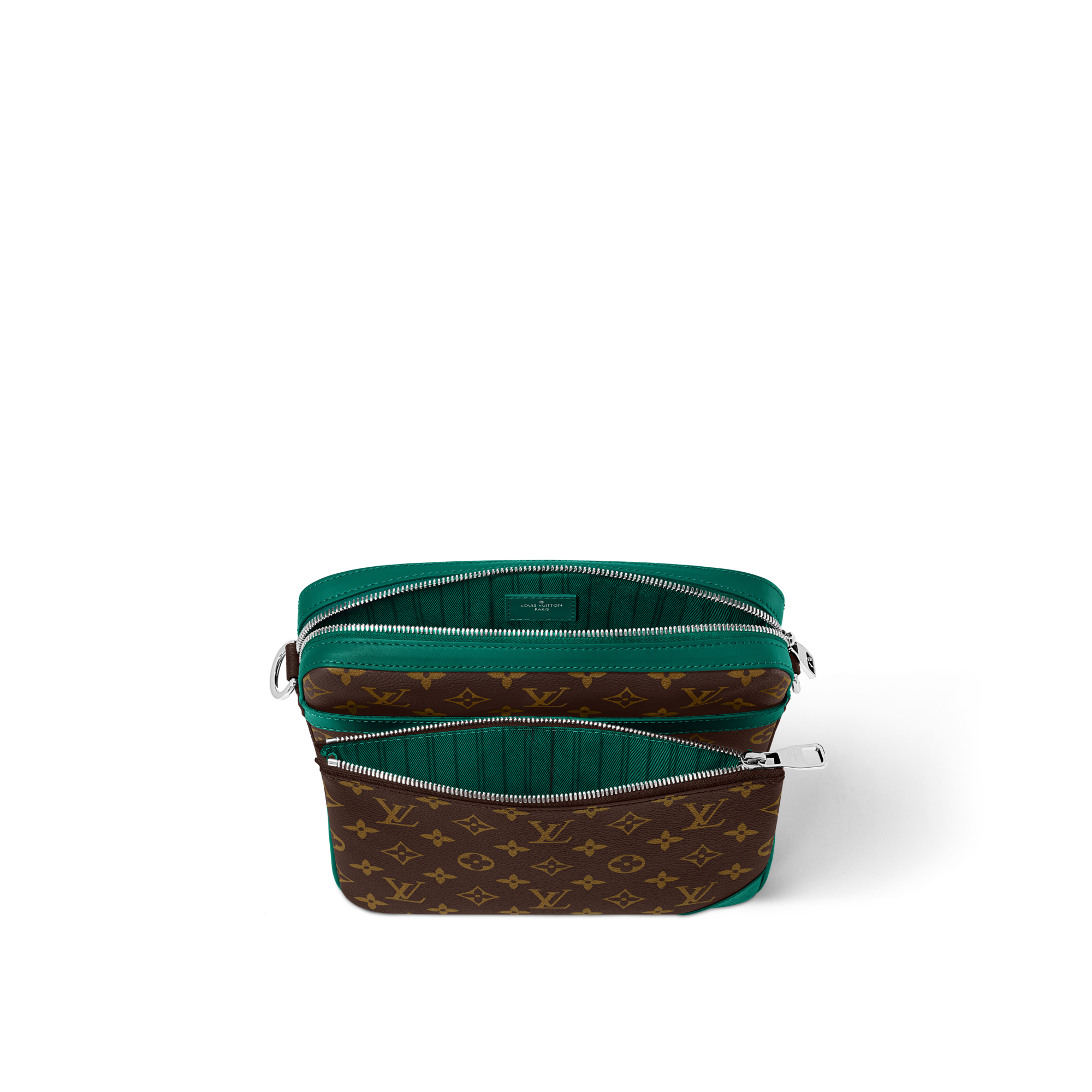 Sac Trio Messenger Toile Monogram Macassar Sacs et Petite Maroquinerie Sacs Homme Nouveautés | LOUIS VUITTON (Zoom produit)