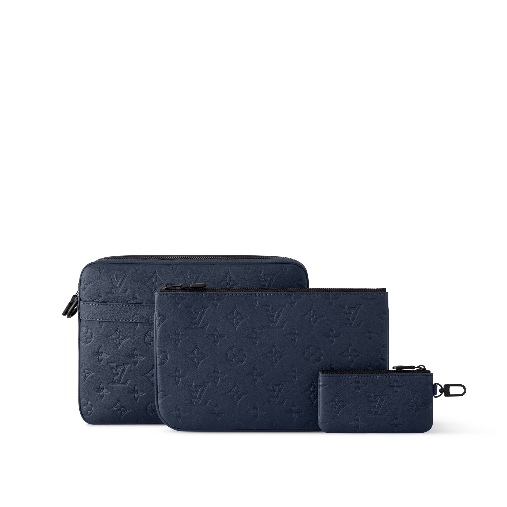 Sac Trio Messenger Cuir Monogram Shadow Sacs et Petite Maroquinerie Sacs Femme Nouveautés | LOUIS VUITTON (Zoom produit)