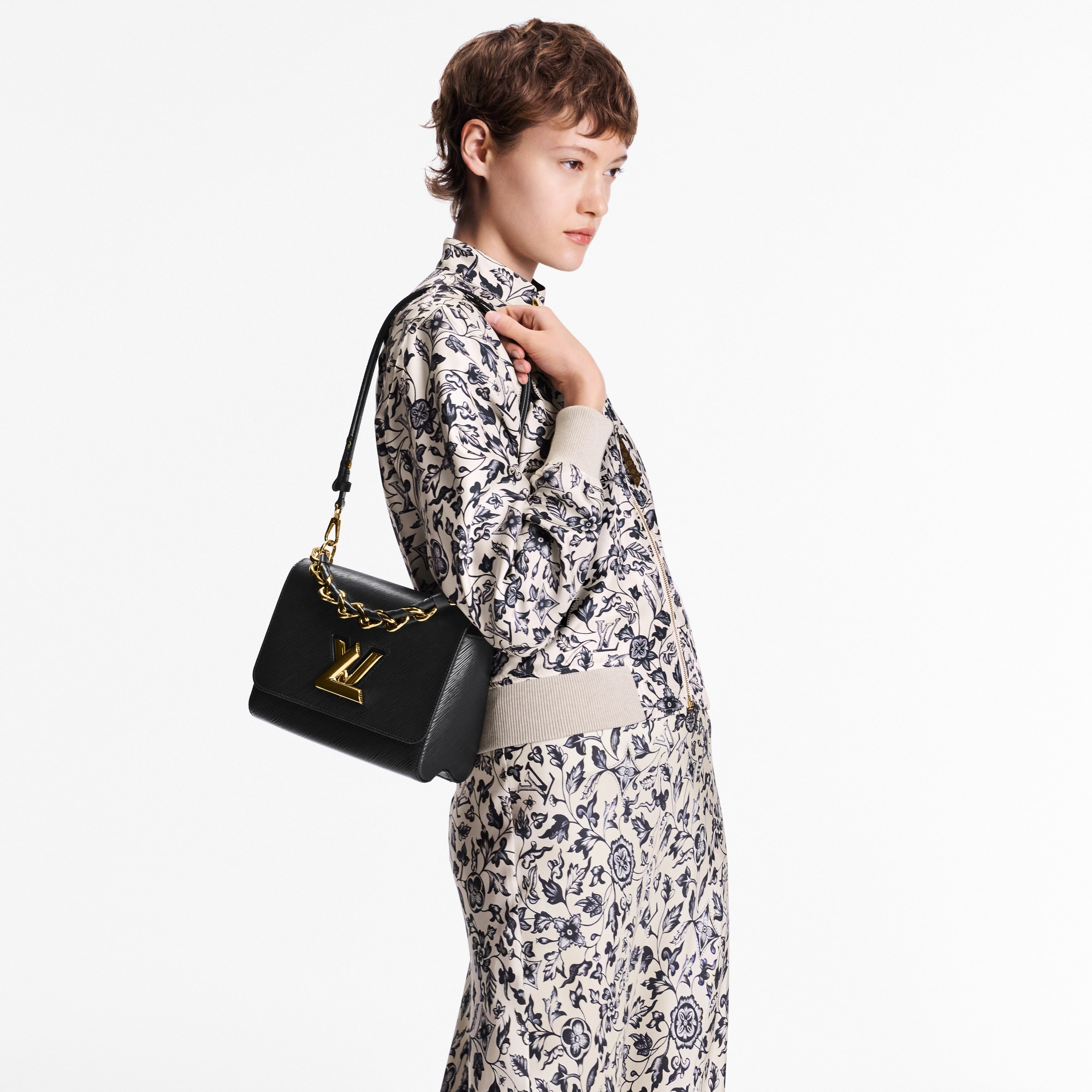 Sac Twist MM Cuir Épi Femme Sacs à main Sacs à main | LOUIS VUITTON (Zoom produit)