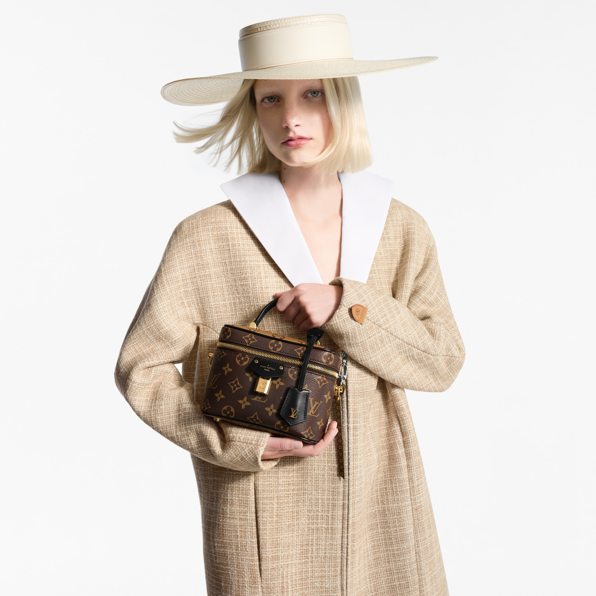 Sac Vanity PM Toile Monogram Reverse Femme Sacs à main Sacs à main | LOUIS VUITTON (Zoom produit)