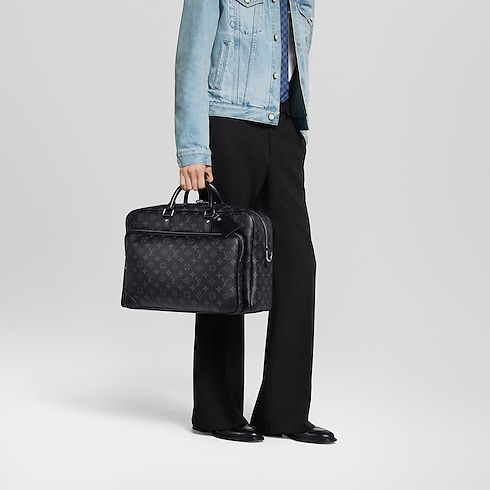 Sac Weekender Toile Monogram Éclipse Homme Voyage Sacs de voyage | LOUIS VUITTON (Zoom produit)