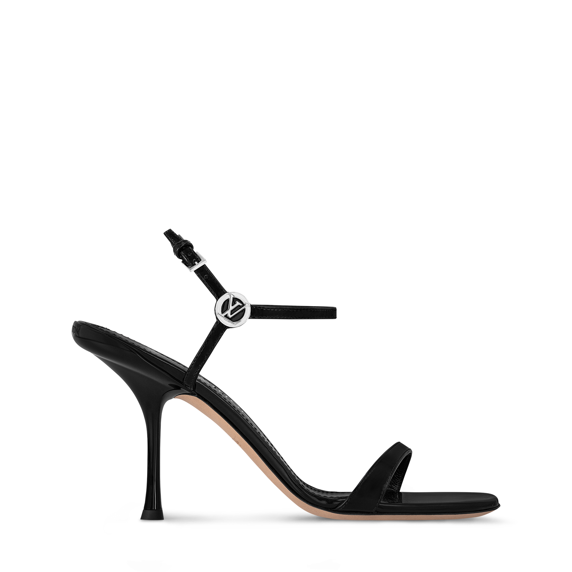 Sandales talon avec plumes - Femme