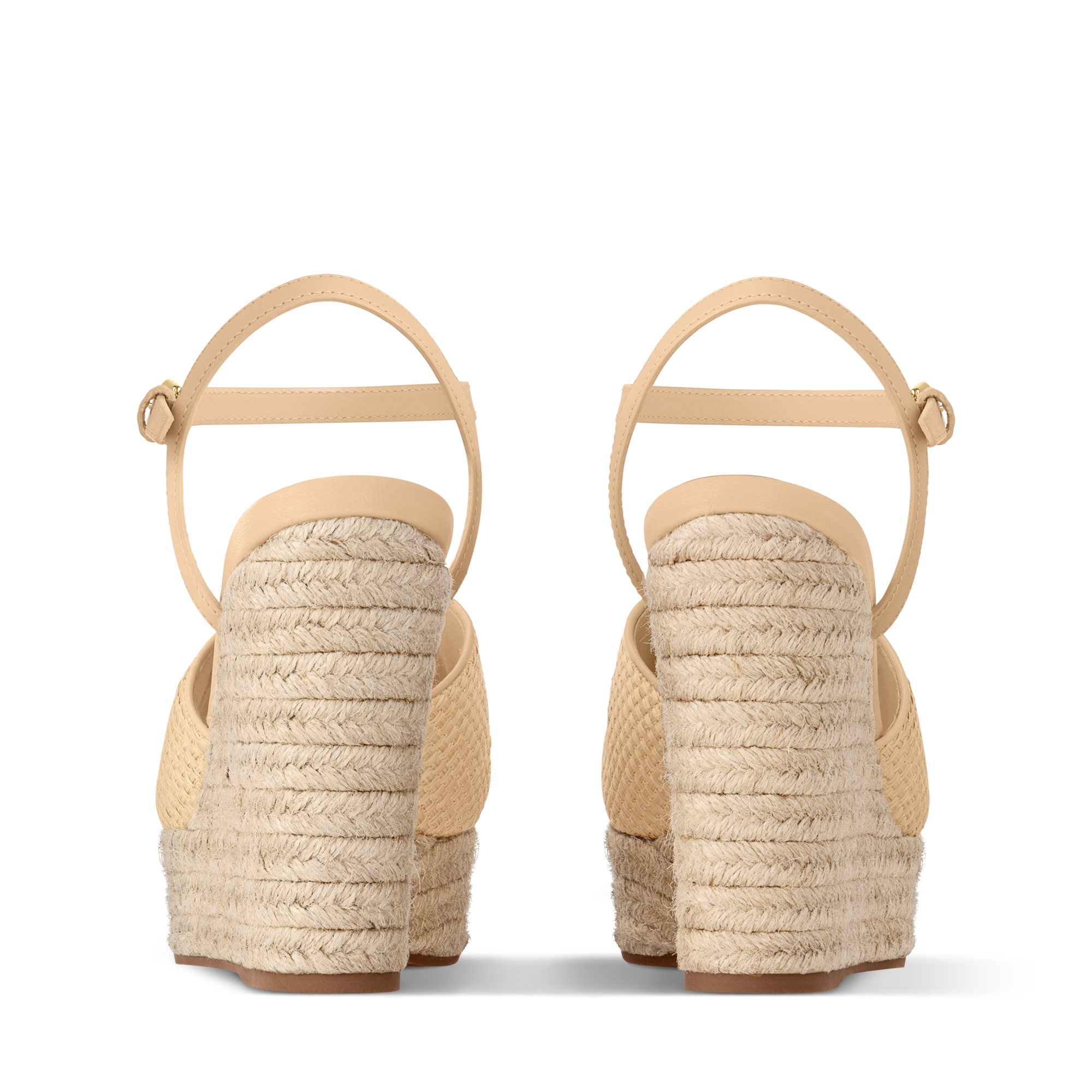 Sandale compensée LV Mare  Femme Souliers Sandales et espadrilles | LOUIS VUITTON (Zoom produit)