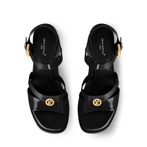 Sandale compensée Maya Femme Souliers Sandales et espadrilles | LOUIS VUITTON (Zoom produit)