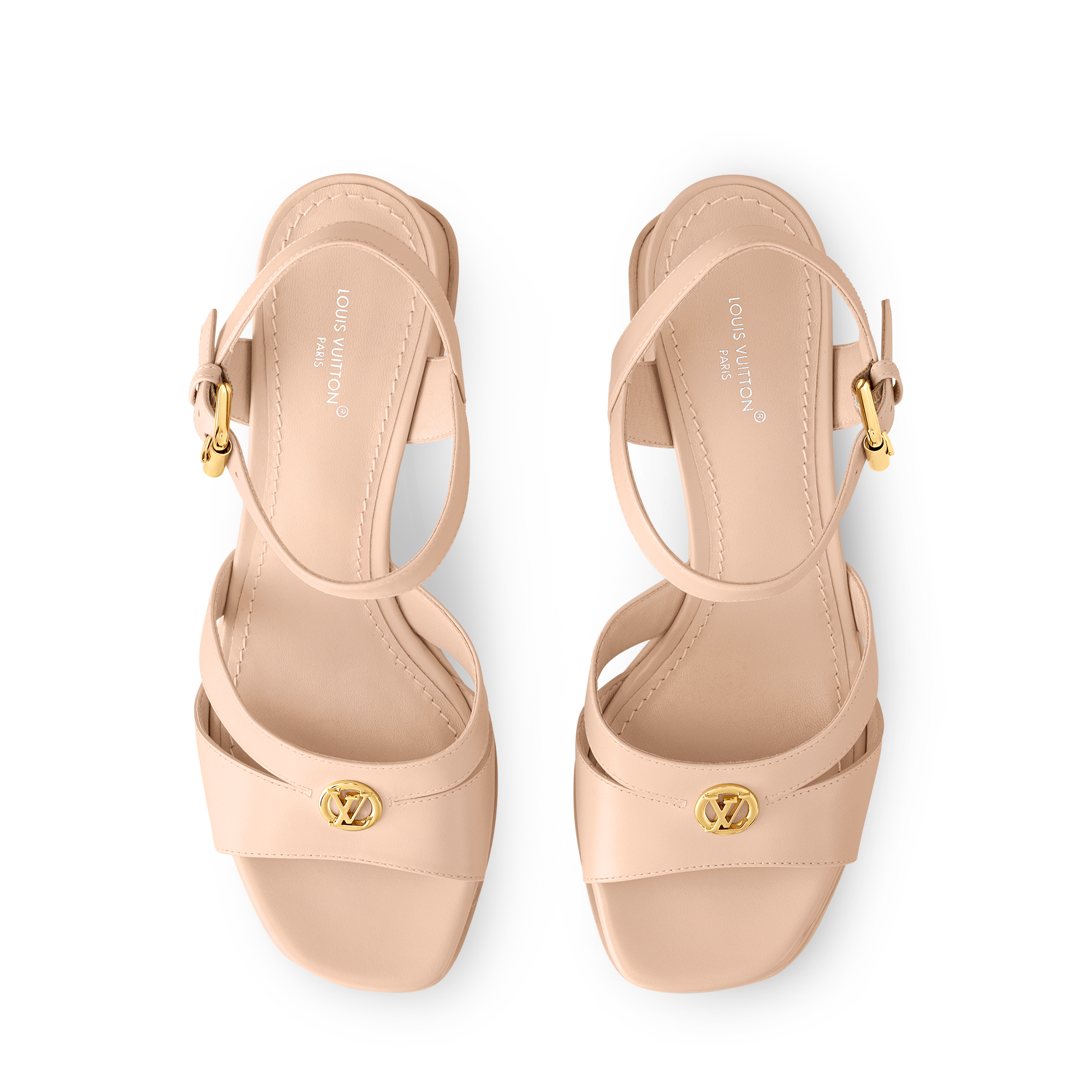 Sandale Maya à talon et plateforme  Femme Souliers Sandales et espadrilles | LOUIS VUITTON (Zoom produit)