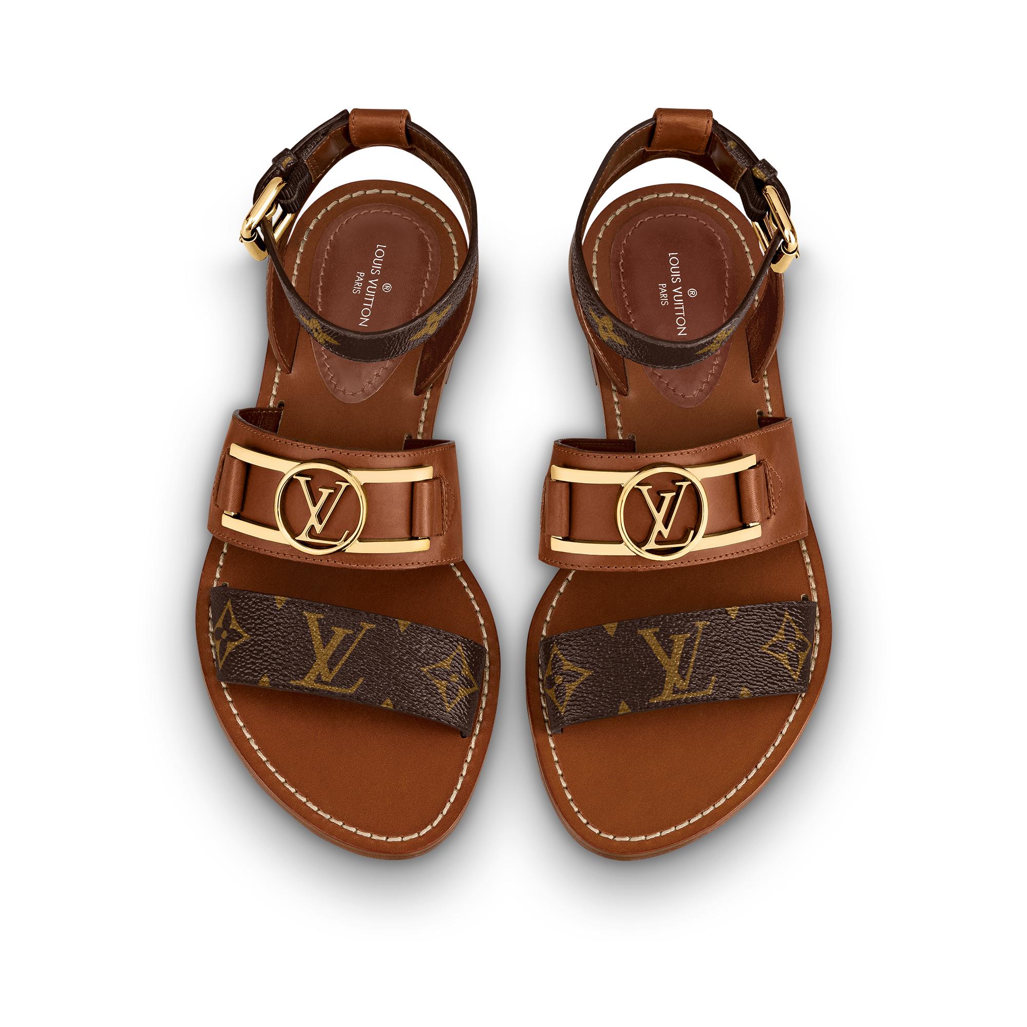 sandales vuitton