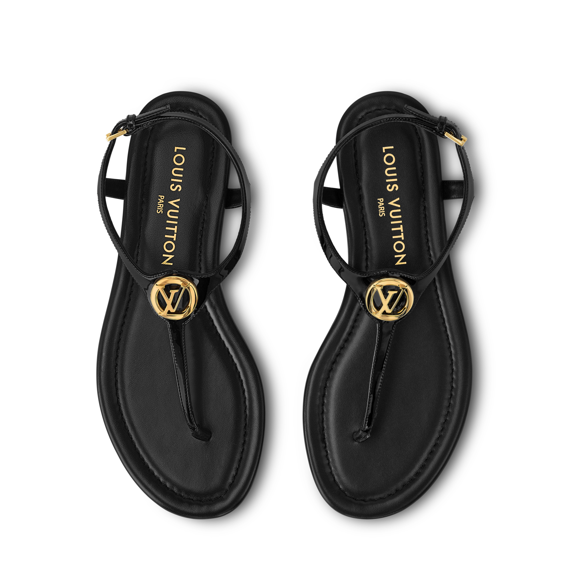 Sandale plate Sunkiss  Femme Souliers Sandales et espadrilles | LOUIS VUITTON (Zoom produit)