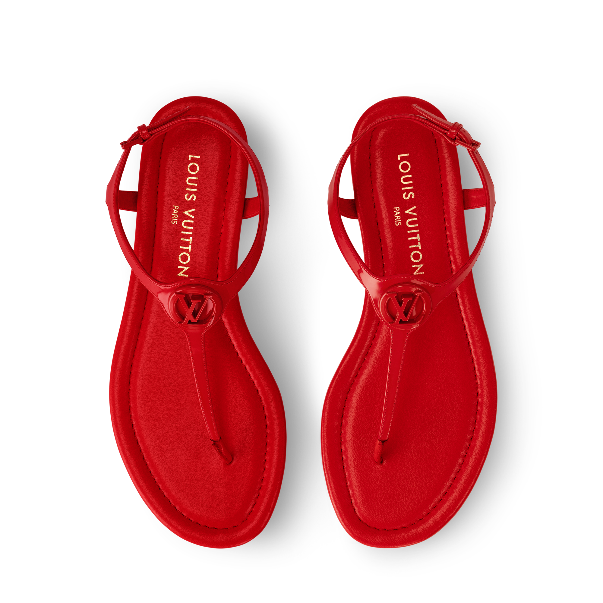 Sandale plate Sunkiss  Femme Souliers Sandales et espadrilles | LOUIS VUITTON (Zoom produit)