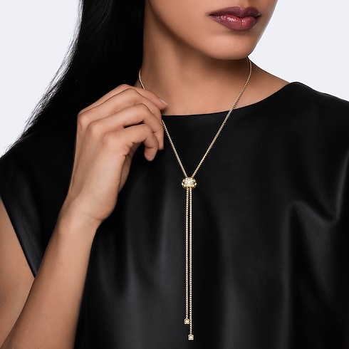 Sautoir pendentif Le Damier de Louis Vuitton, or jaune et diamants Joaillerie Catégories Colliers et pendentifs | LOUIS VUITTON (Zoom produit)