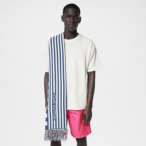 Serviette de Plage LV Graphical S00 Homme Accessoires Textile de Maison | LOUIS VUITTON (Zoom produit)