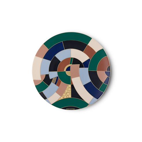 Set de 2 assiettes à dessert Illusion Malles, Voyage et Maison Maison et Art de la Table Art de la table | LOUIS VUITTON (Zoom produit)
