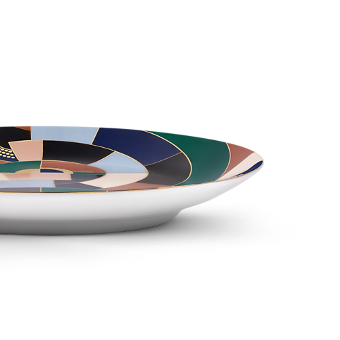 Set de 2 assiettes à pain Illusion Malles, Voyage et Maison Maison et Art de la Table Art de la table | LOUIS VUITTON (Zoom produit)