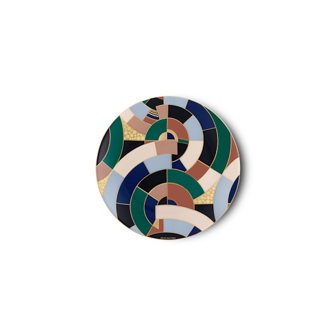 Set de 2 assiettes à pain Illusion Malles, Voyage et Maison Maison et Art de la Table Art de la table | LOUIS VUITTON (Zoom produit)
