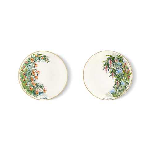 Set de 2 assiettes à pain Tropical Jungle Malles, Voyage et Maison Maison et Art de la Table Art de la table | LOUIS VUITTON (Zoom produit)