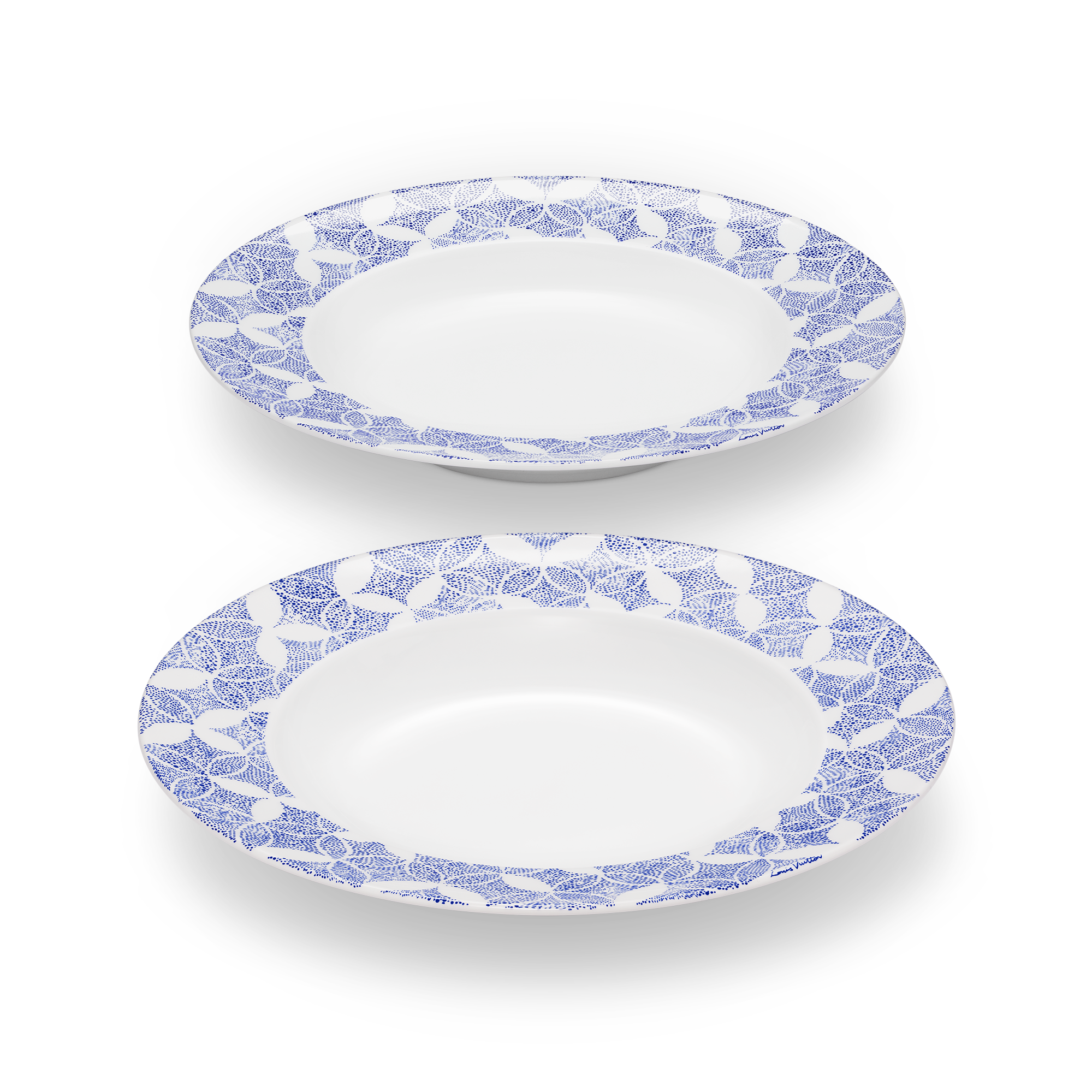 Set de 2 assiettes à soupe Constellation  Malles, Voyage et Maison Maison et Art de la Table Art de la table | LOUIS VUITTON (Zoom produit)