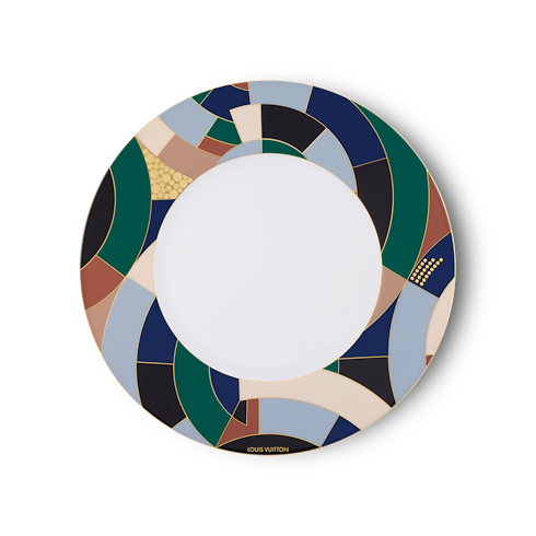 Set de deux assiettes à dîner Illusion Malles, Voyage et Maison Maison et Art de la Table Art de la table | LOUIS VUITTON (Zoom produit)