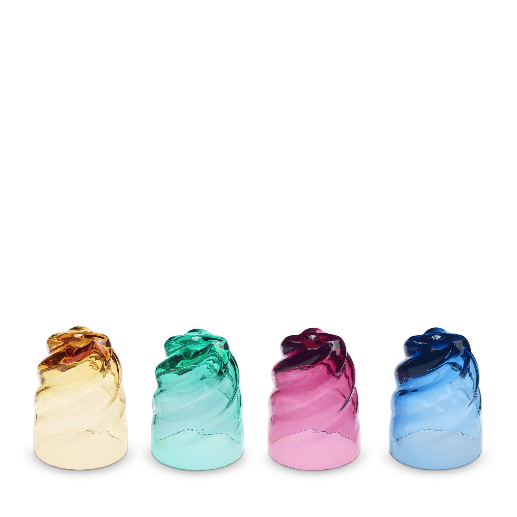 Set de quatre verres Twist  Malles, Voyage et Maison Maison et Art de la Table Art de la table | LOUIS VUITTON (Zoom produit)