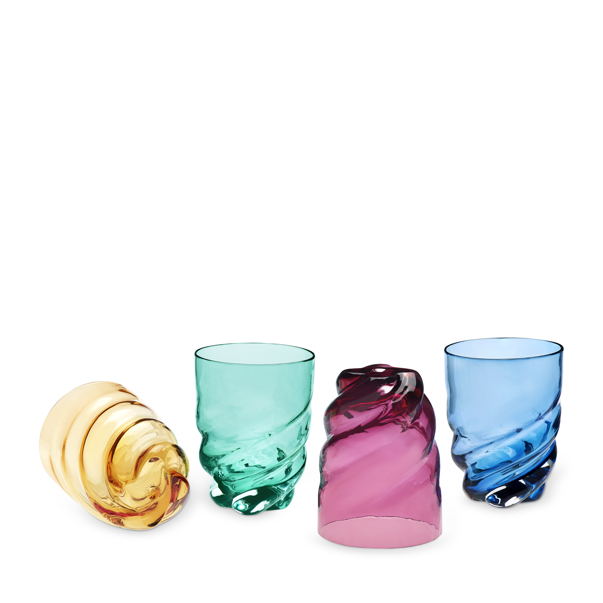 Set de quatre verres Twist  Malles, Voyage et Maison Maison et Art de la Table Art de la table | LOUIS VUITTON (Zoom produit)