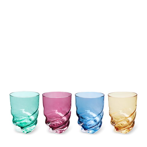Set de quatre verres Twist Malles, Voyage et Maison Maison et Art de la Table Art de la table | LOUIS VUITTON (Zoom produit)