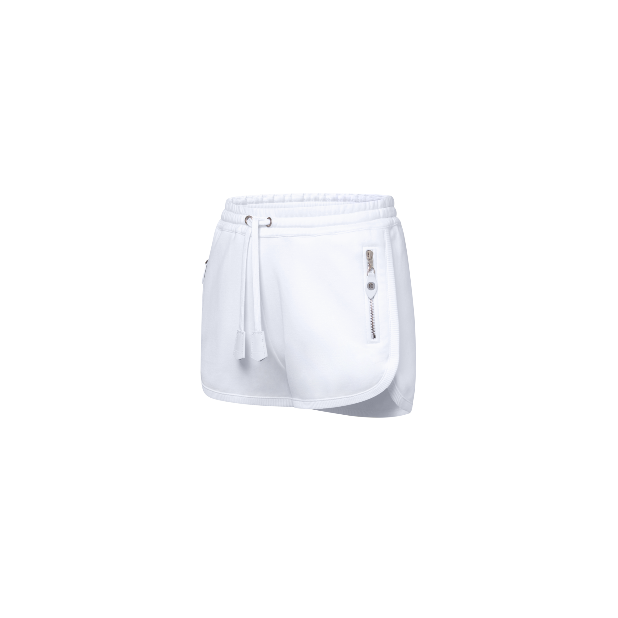 Short de jogging à détails en cuir  Femme Prêt-à-porter Jupes et shorts | LOUIS VUITTON (Zoom produit)