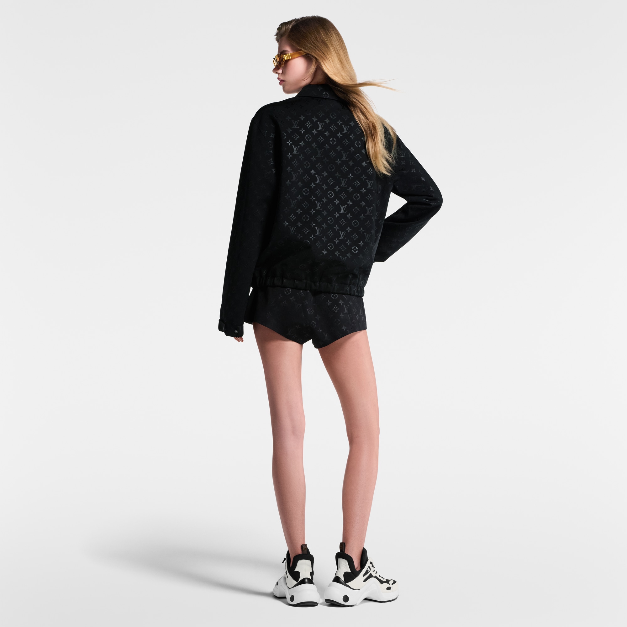 Short de jogging Monogram  Femme Prêt-à-porter Jupes et shorts | LOUIS VUITTON (Zoom produit)