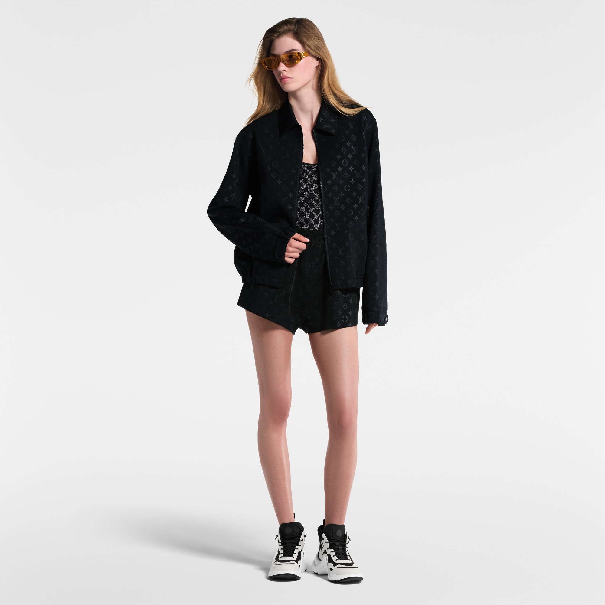 Short de jogging Monogram  Femme Prêt-à-porter Jupes et shorts | LOUIS VUITTON (Zoom produit)