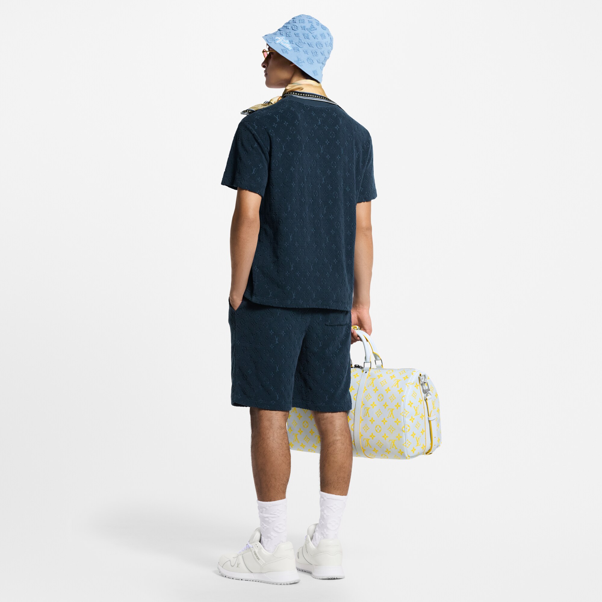 Short Monogram en French Terry  Homme Prêt-à-porter Tout le prêt-à-porter | LOUIS VUITTON (Zoom produit)