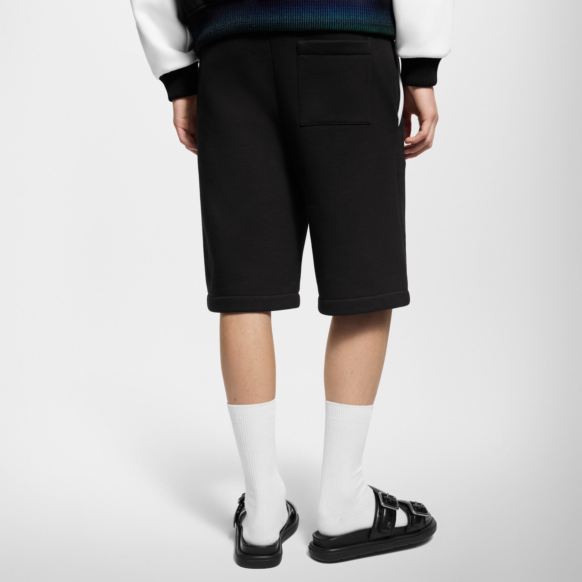 Short universitaire en jersey de coton  Homme Prêt-à-porter Tout le prêt-à-porter | LOUIS VUITTON (Zoom produit)