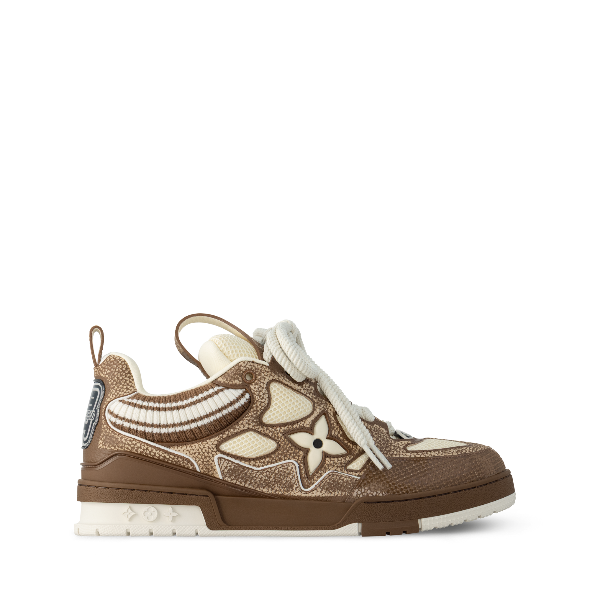 Baskets Louis Vuitton LV Trainer Noir - Taille 42 - Occasion Bon État