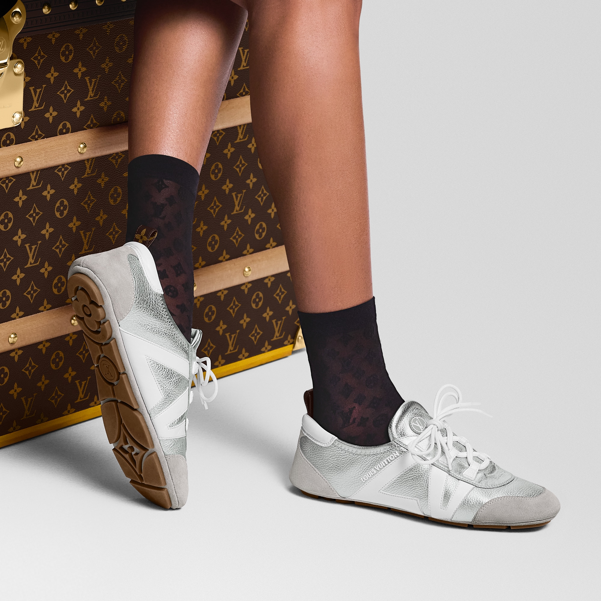 Sneaker LV Sneakerina  Femme Souliers Sneakers | LOUIS VUITTON (Zoom produit)