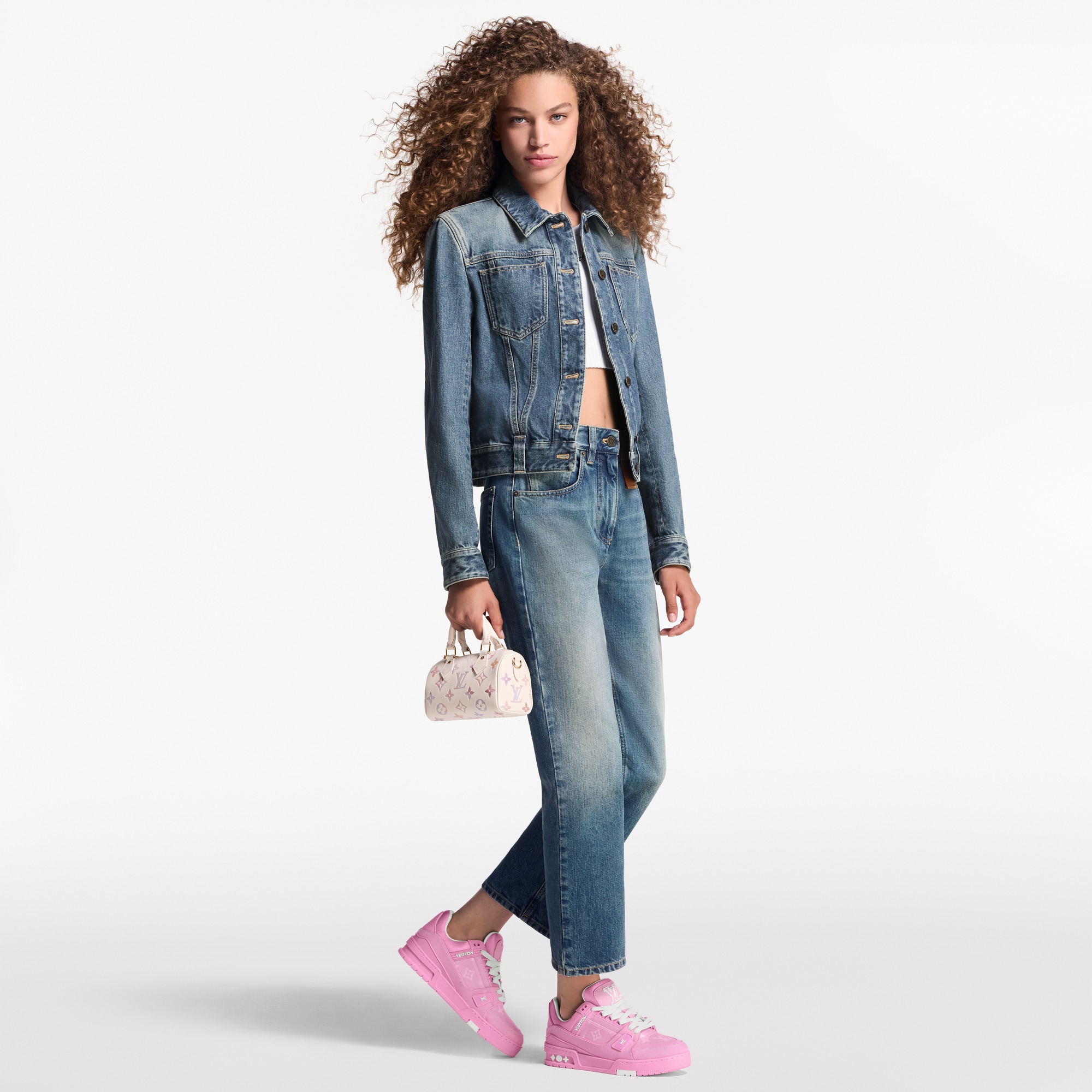 Sneaker LV Trainer  Femme Souliers Sneakers | LOUIS VUITTON (Zoom produit)