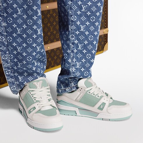 Sneaker LV Trainer Femme Souliers Sneakers | LOUIS VUITTON (Zoom produit)