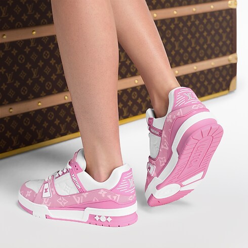 Sneaker LV Trainer Femme Souliers Sneakers | LOUIS VUITTON (Zoom produit)