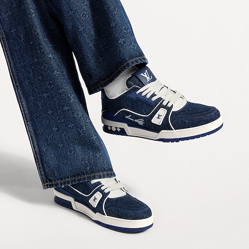 Sneaker LV Trainer Homme Souliers Sneakers | LOUIS VUITTON (Zoom produit)