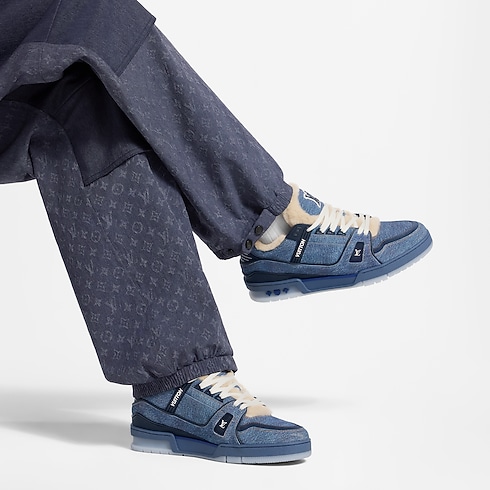Sneaker LV Trainer Homme Souliers Sneakers | LOUIS VUITTON (Zoom produit)