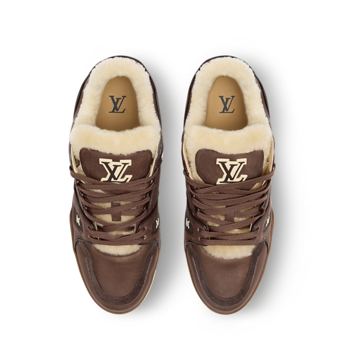 Sneaker LV Trainer vue intérieure